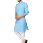 Mens Cotton Dobby Kurta Pyjama Set